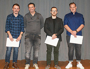 Cérémonie de remise des brevets fédéraux