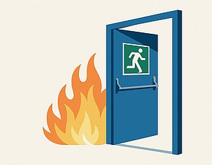 Aussentüren im Brandschutz