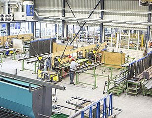 Modèle d’entreprise construction métallique