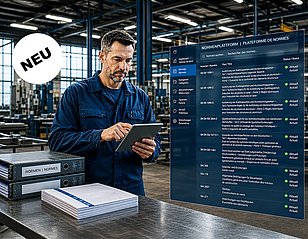 Neue Normenplattform